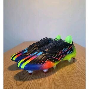 Adidas Copa Sense.1 SG GY8933 Black Blue Multi Soccer Cleats Men's Size 10.5 NWT